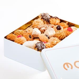 Latta di Pasticcini di Mandorle (grande)