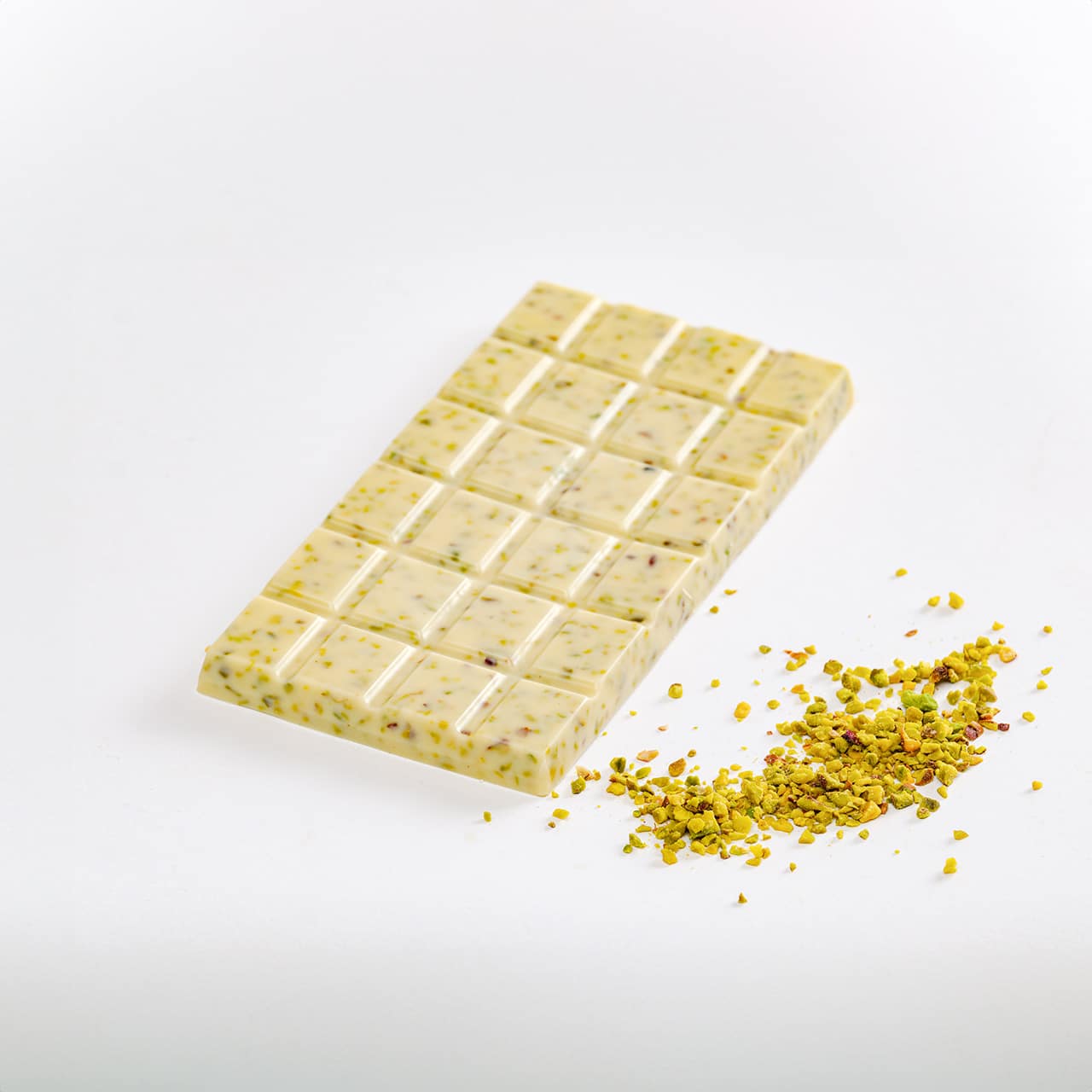Tavoletta al cioccolato bianco e pistacchio di Bronte - immagine 2