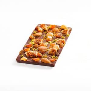 Tavoletta al cioccolato con frutti misti