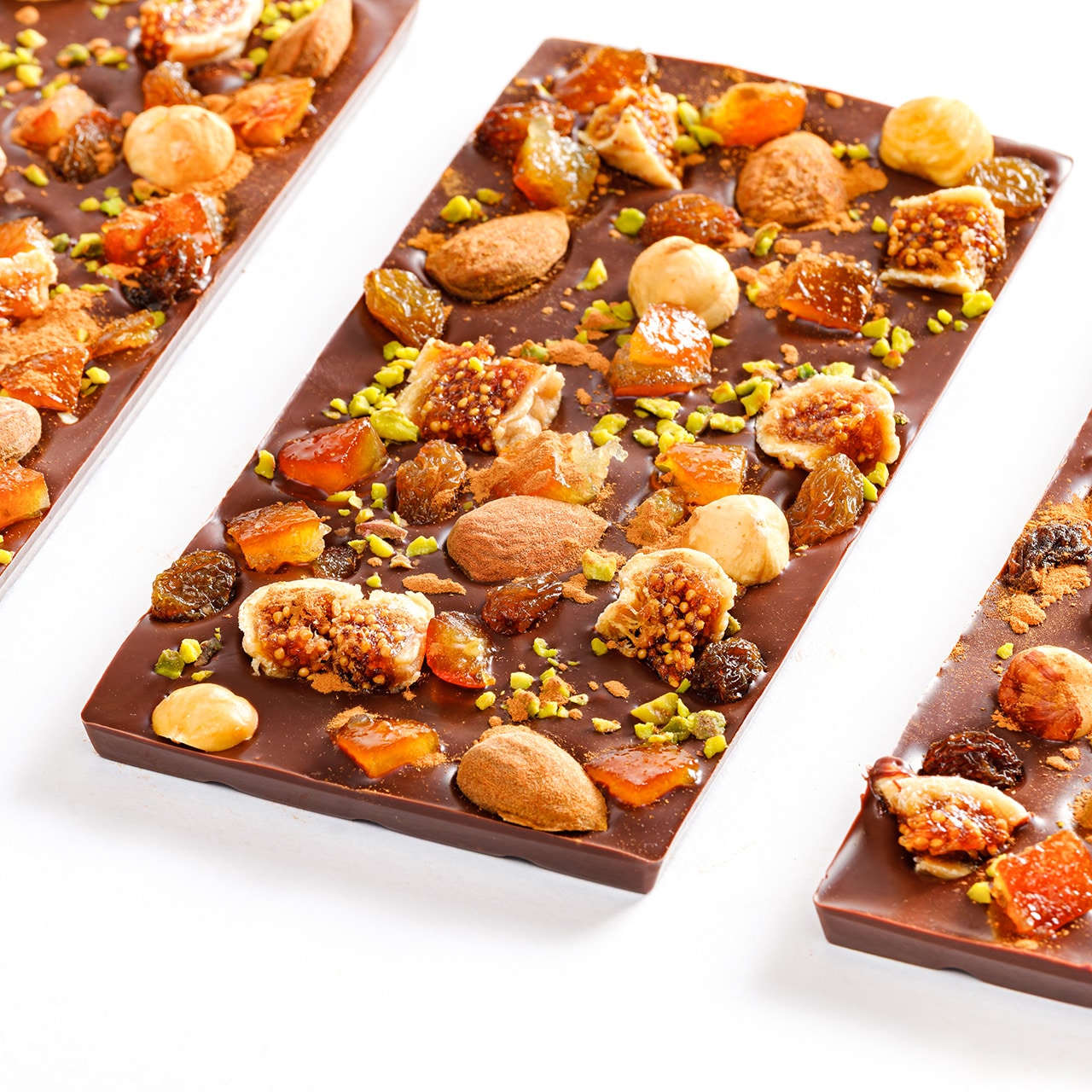 Tavoletta al cioccolato con frutti misti - immagine 2